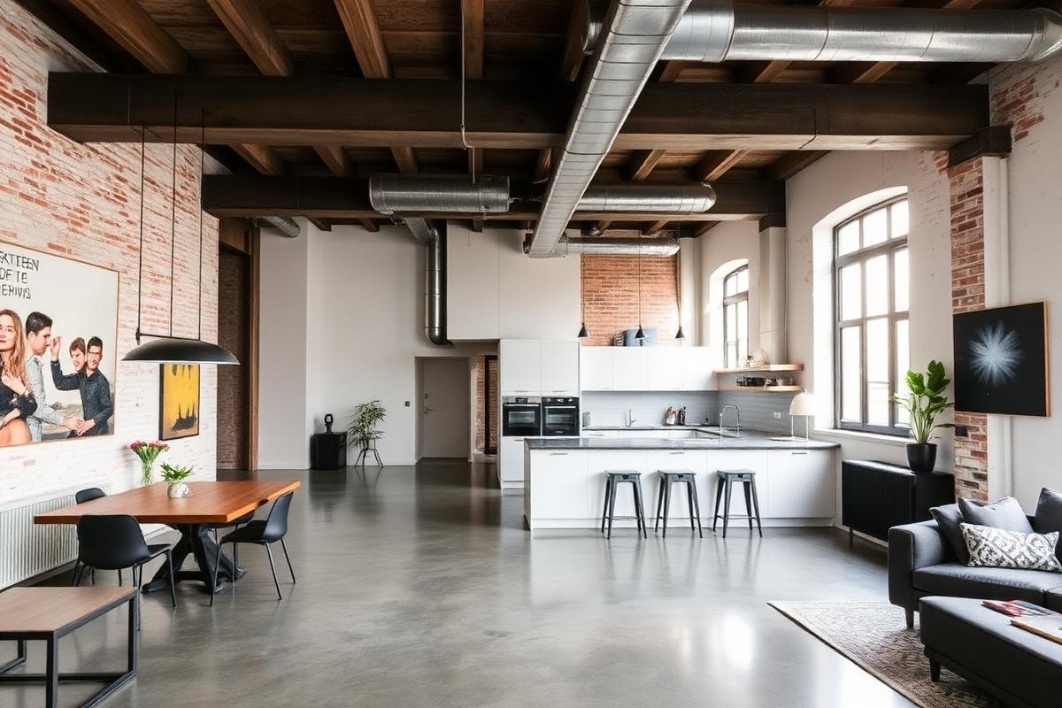 Loft industriale ristrutturato — Buccinasco